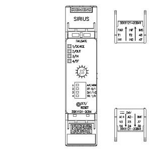 3SK1 Basis-Einheit Advanced Relay Output Federladen Terminal 3SK1121-2CB41 Sicherheitsrelais