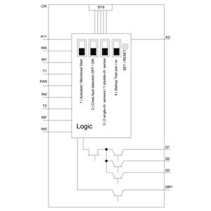 3SK1122-1AB40 Sicherheitsrelais mit Halbleiter-Ausgängen Schraubterminal 24V Gleichspannung Advanced