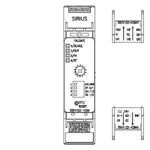 3SK1 Basis-Einheit Safety Relay Advanced Time-Delay Screw Terminal 4 ermöglicht Circ Halbleiter-Ausgänge