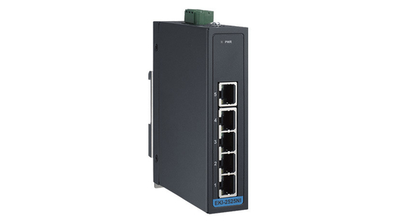 Modbus-Kommunikationsoberfläche EKI-2525NI Advantech 5-Port-Industrielle Ethernet-Schalter