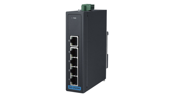 Modbus-Kommunikationsoberfläche EKI-2525NI Advantech 5-Port-Industrielle Ethernet-Schalter
