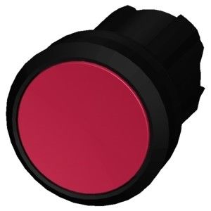 Roter Flachknopf 3SU1000-0AB20-0AA0 SIRIUS ACT Schaltknopf mit Kunststoffknopf ohne Licht