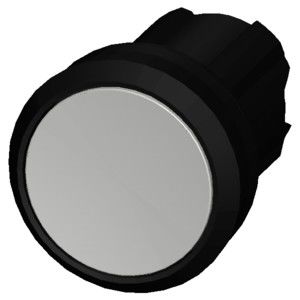 Weißes Kunststoff 3SU1000-0AB60-0AA0 SIRIUS ACT Schaltfläche mit Flachknopf