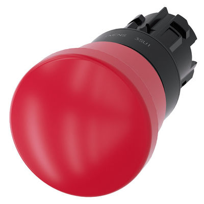 40 mm Plastik SIRIUS ACT Pilz-Schaltfläche Nicht beleuchtet Notfall-Stopp-Schalt-Trigger-Aktion