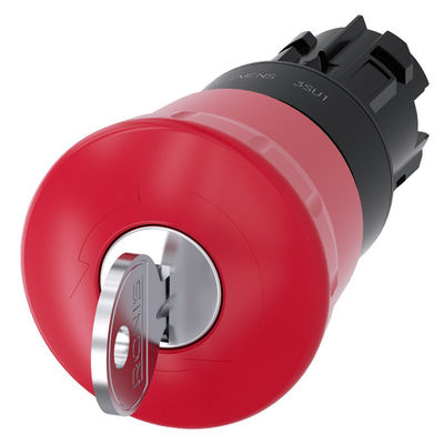 3SU1000-1HF20-0AA0 SIRIUS ACT Pilzknopf mit 40 mm Größe und Kunststoff