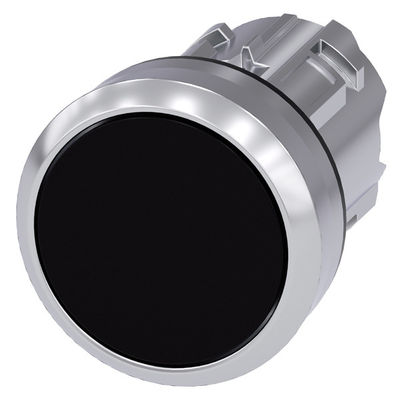 PLC 3SU1050-0AB10-0AA0 Metall glänzende unbeleuchtete flache Taste schwarz SIRIUS ACT Taste