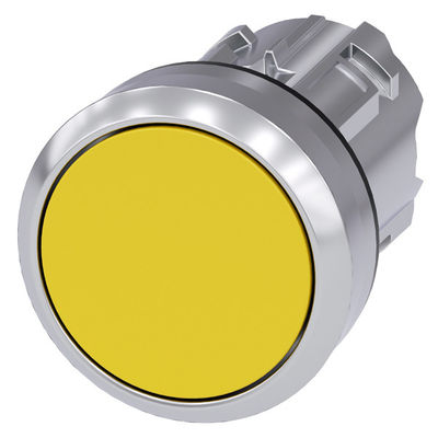 PLC 3SU1050-0AB30-0AA0 Metall glänzende unbeleuchtete flache Taste Gelb SIRIUS ACT Taste