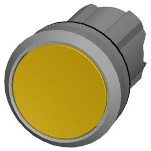 PLC 3SU1050-0AB30-0AA0 Metall glänzende unbeleuchtete flache Taste Gelb SIRIUS ACT Taste