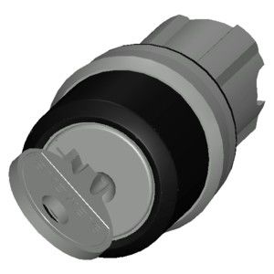 3SU1050-4BC01-0AA0 Metall glänzende RONIS 2 Positionen Momentane SIRIUS ACT Schlüsselschalter