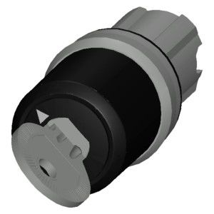 PLC 3SU1050-5SF01-0AA0 Metall glänzende BKS 2 Positionen aufrechterhalten SIRIUS ACT Schlüsselschalter