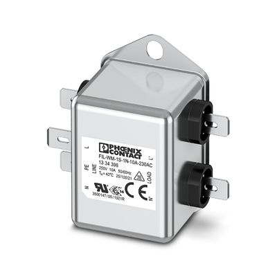 1334398 FIL-WM-1S-1N-10A-250V AC 50/60 Hz EMV-Filter zur elektrischen Geräuschunterdrückung