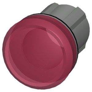 PLC 3SU1051-6AA20-0AA0 Metall glänzende glatte Linse Rot SIRIUS ACT Pilotlicht für die Steuerung