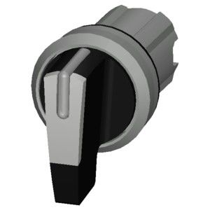 3SU1052-2CM60-0AA0 Metall glänzender Langgriff 3 Positionen Weißer SIRIUS ACT Auswählschalter