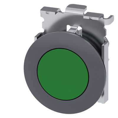 Grüne Metallmatte PLC 3SU1060-0JB40-0AA0 SIRIUS ACT Schaltfläche mit Einbaugruppe