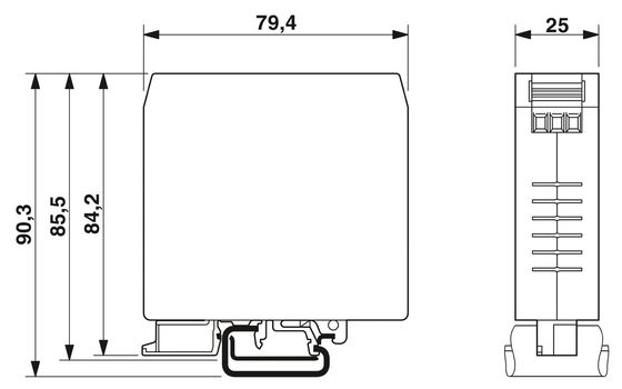 NEF 1-1 EMV-Filter mit 240 V Wechselstrom L-N 50 Hz 60 Hz Nennspannung Optimale Leistung