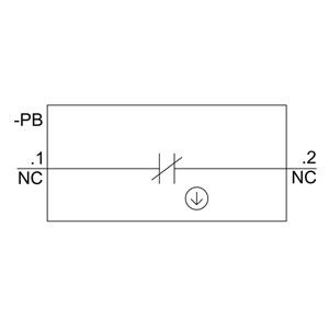 3SU1100-0AB20-1CA0 SIRIUS ACT Vollständige Einheit Schaltknopf Plastikflächenrot-Schraubterminal