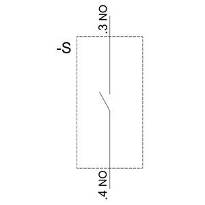 PLC 3SU1100-0AB50-1BA0 Nicht beleuchtete blaue, flache, momentane Schaltfläche mit Schraubende