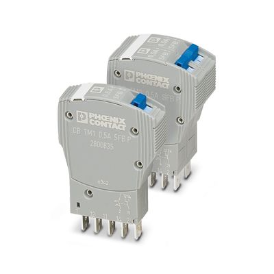 50 V Gleichstrom 2800835 CB TM1 0,5 A SFB P Thermalmagnetische Vorrichtung Schaltkreisbrecher 5 Pole