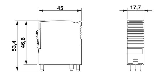 PTB-P Stecker 3 Pole 24 V Gleichspannung für vielseitige industrielle Anwendungen