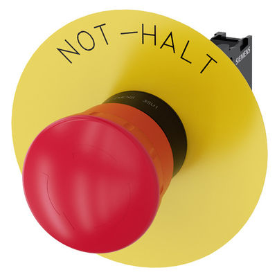 Dauerhafte 3SU1100-1HB20-1CH0 Notstopp-Push-Trigger-Aktion SIRIUS ACT Komplett-Einheit Pilz-Push-Knopf