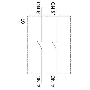 3SU1100-4BL11-1NA0 RONIS Plastik SIRIUS ACT Komplettgerät mit 3-Positions-Schlüsselschalter