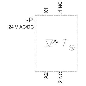 PLC 3SU1102-0AB20-1CA0 SIRIUS ACT Schaltfläche mit Plastikleuchte rotem Momentenschraubterminal
