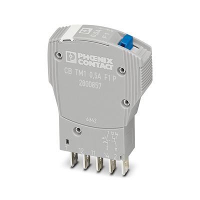 50 V Gleichspannung 5 Pole 2800857 CB TM1 0.5A F1 P Thermalmagnetische Vorrichtung Leistungsschalter