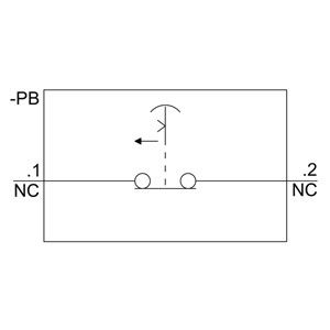 Notfallstop 3SU1150-1HB20-1CH0 Metall glänzender Knopf für SIRIUS ACT vollständige Einheit