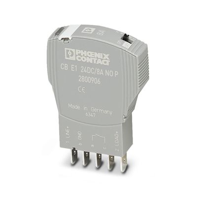 5 Säulen 24 V Gleichspannung 2800906 CB E1 24DC/8A NO P Elektronischer Betriebsmittler