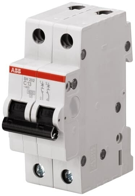 MCB SH202-C2 Miniaturschalter 2P C 4 A Nennspannung 220 Nennfrequenz 50 Hz