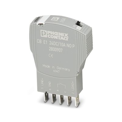 24 V Gleichspannung 2800907 CB E1 24DC/10A NO P Elektronische Geräte-Schaltkreislaufschalter 5 Pole