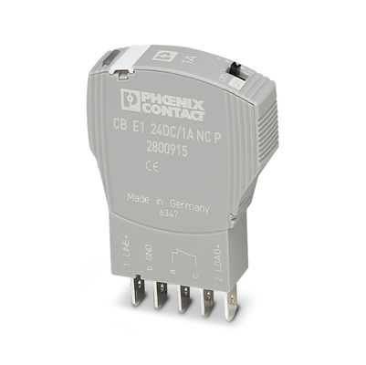 5 Pole Nummer 2800915 CB E1 24DC/1A NC P Elektronische Geräte-Schaltkreisbrecher Nennspannung 24 V Gleichspannung