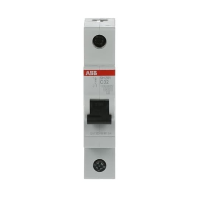 MCB SH201-C32 Miniaturschalter 1P C 32A BCD Kurve C Nennspannung 220