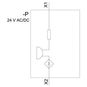 Kompakte Einheit 3SU1200-6KB10-1AA0 Kunststoff mit AC/DC 24V-Schraubterminal SIRIUS ACT