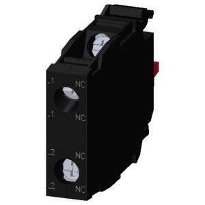 An der Vorderseite befestigtes Schraubterminal 2NC-Kontaktmodul für PLC 3SU1400-1AA10-1EA0 SIRIUS ACT