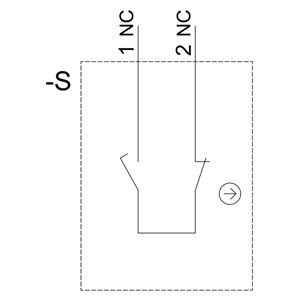 1NC1MC Schraubterminal Frontmontage SIRIUS ACT Kontaktmodul PLC 3SU1400-1AA10-1HA0