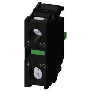 3SU1400-1AA10-1LA0 SIRIUS ACT Kontaktmodul mit Frontmontage und 1NO-Schraubterminal