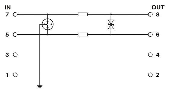 24 V Gleichspannung 2804610 LIT 1X2-24 Überspannungsschutz 2 Pole Schutzsystem