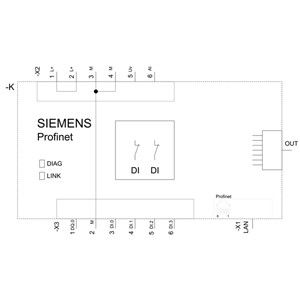 Aktualisieren Sie Ihre Profinet-Verbindung mit SIRIUS ACT 3SU1400-1LK10-1BA1 Schnittstellemodul