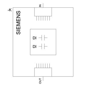 Benutzerfreundliche Steuerung 3SU1400-1MA10-1BA1SIRIUS ACT PROFINET mit Terminalmodul 2DI schwarz