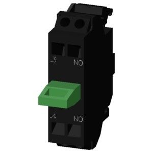 PLC 3SU1400-2AA10-3BA0 SIRIUS ACT-Kontaktmodul mit 1NO Federgerät