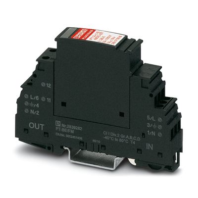 2817958 PT 2 1-S-48DC/FM Überspannungsschutzvorrichtungen Typ 3 mit 2-polliger Gleichspannung von 48 V