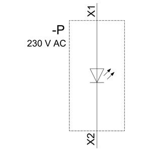PLC 3SU1401-1BF20-1AA0 SIRIUS ACT LED-Modul mit Frontmontage und Schraubendeck