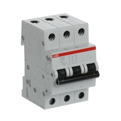 3P-Miniatur-Schaltungsschalter SH203-C40 Nennfrequenz Hz 50 Nennspannung 220 40 A