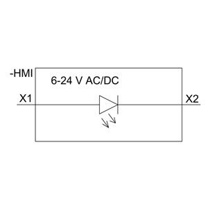 PLC 3SU1401-1BG40-1AA0 SIRIUS ACT LED-Modul mit Schraubendeck und Frontmontage