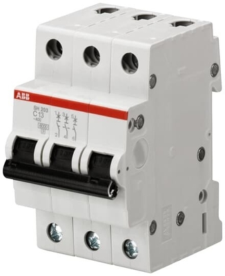 MCB SH203-D4 Miniatur-Schaltkreisbrecher 3P D 4 A für Stromverteilsysteme