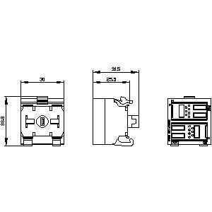 Industrieautomation mit SPS 3SU1401-1MC50-1CA1 SIRIUS ACT PROFINET Endgerätemodul