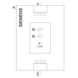 PLC 3SU1401-1MC60-1CA1 SIRIUS ACT PROFINET Endgerätemodul mit 2DI-LED in Weiß