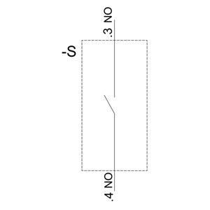 PLC 3SU1500-1AA10-1BA0 Kunststoff 3 Plätze A-Schraubterminal 1NO SIRIUS ACT Halter und Modul