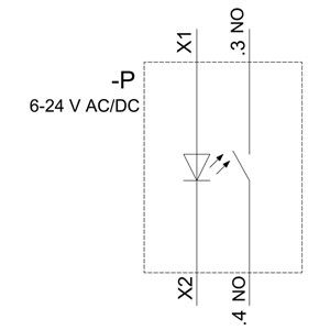 PLC 3SU1501-1AG40-1BA0 SIRIUS ACT Halter und Modul 3 Plätze A 6-24V Wechselstrom/Gleichstrom-Schraubterminal 1NO